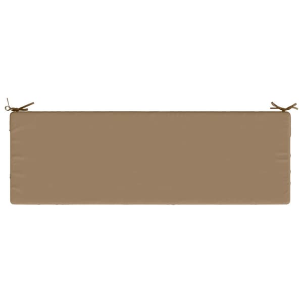 2-delade Bänk Kuddar SOEST 2 st 100% Polyester Taupe