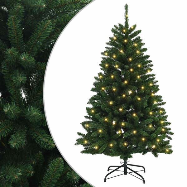 Plast Hingad Julgran 150 cm 150 LED-lampor Varmvit