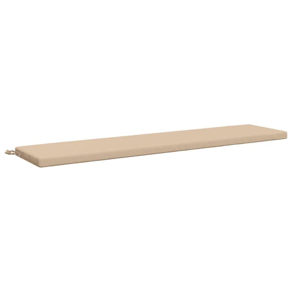 Bänk kudde SOEST 100% Polyester Gräddvit 200 x 40 x 5 cm