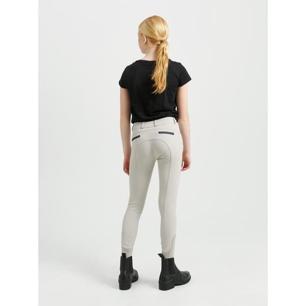 Hedvig Ridbyxa Knäskodd Junior Beige