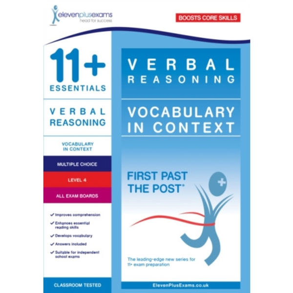 11+ Essentials Verbal Reasoning: Vocabulary in Context Level 4 (häftad, eng)