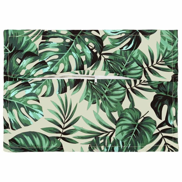 Kuddöverdrag 6 st HOUTEN Bladmönster 30 x 50 cm Polyester