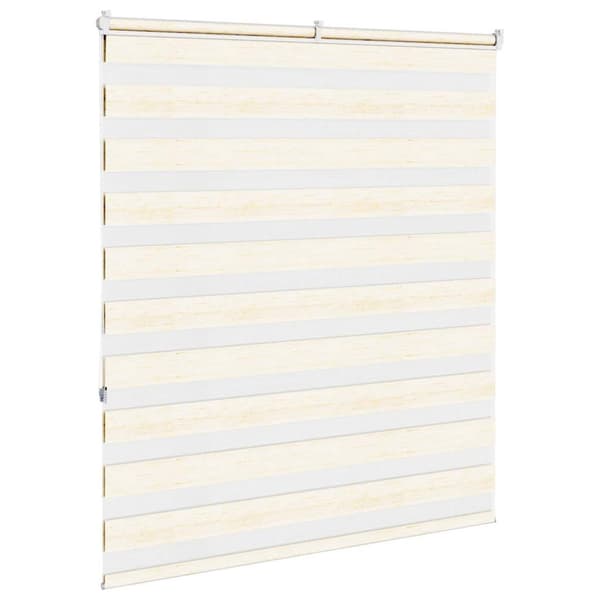 Rullgardin zebra 125x150 cm tyg bredd 120,9 cm polyester