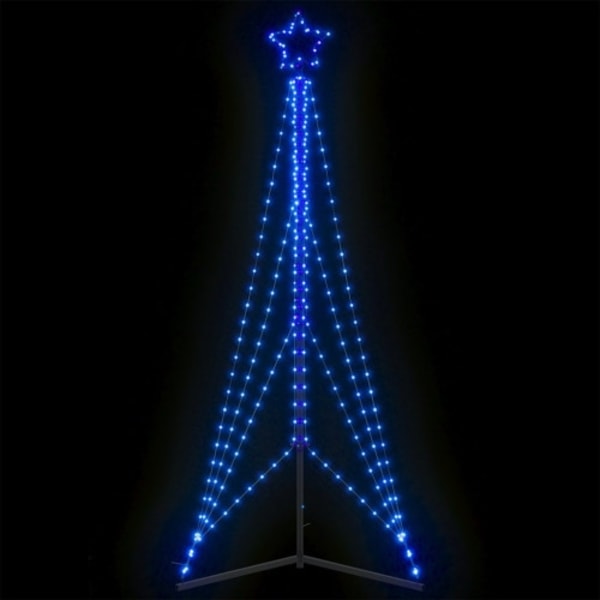 LED julgran 483 LEDs blå 240 cm
