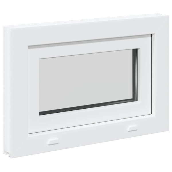 Tilt källarfönster RISOR 60 x 45 cm PVC och klart glas