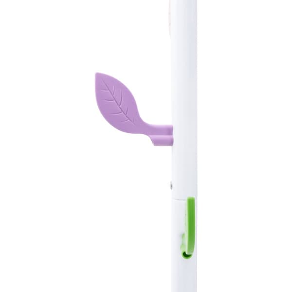 Klädställning vit 172 cm pulverlackerat järn