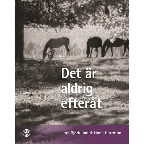 Det är aldrig efteråt (inbunden)