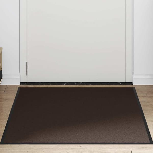 Dörrmatta brun 80x120 cm