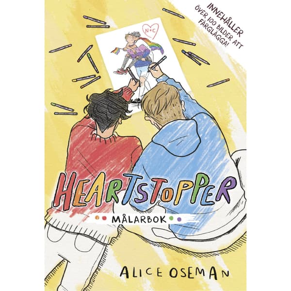 Heartstopper Målarbok (häftad)