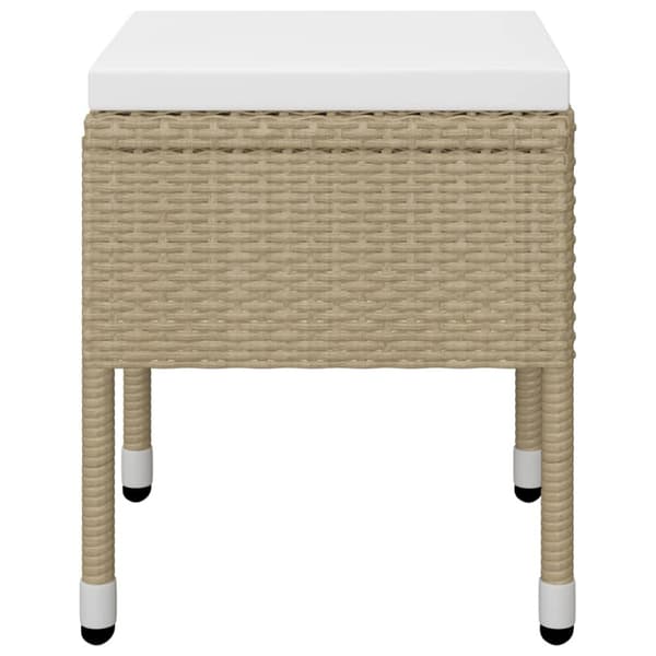 Matgrupp för trädgården 5 delar beige