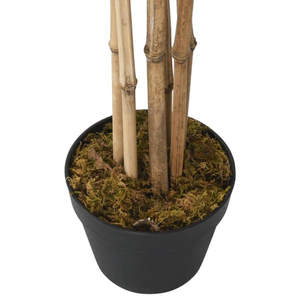 Konstväxt bambu 552 blad 120 cm grön