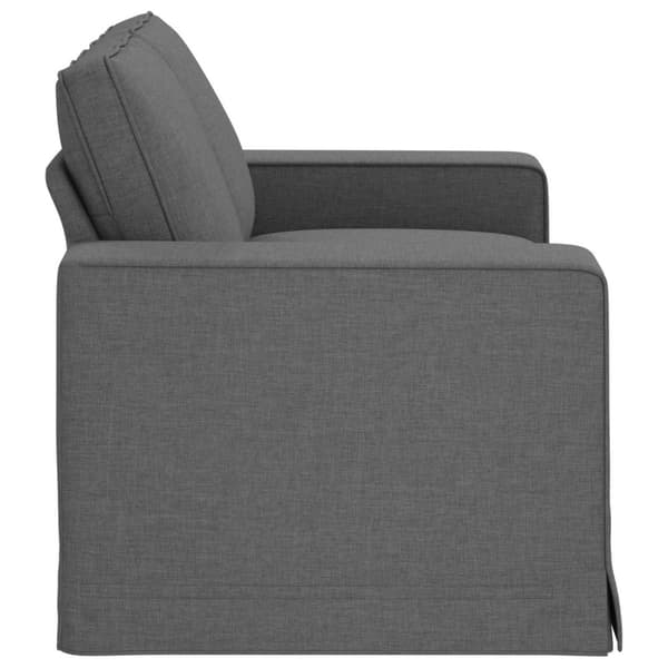 Soffa Mörkgrå 162 x 80 x 82 cm tyg