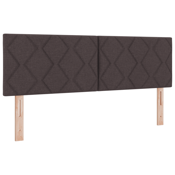 LED huvuddyna Ljusgrå 160 cm tyg