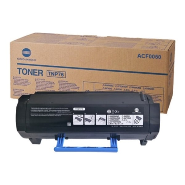 Konica Minolta TNP76 - svart - original - tonerkassett