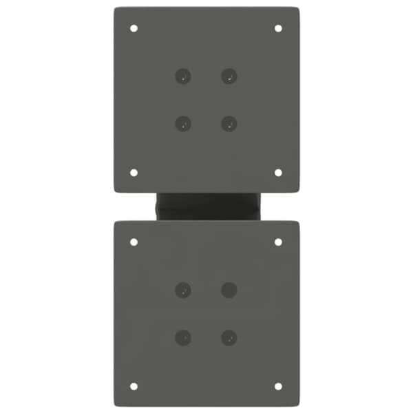 Soffbordsben X-formade 2 st antracit 40x(30-31) cm stål