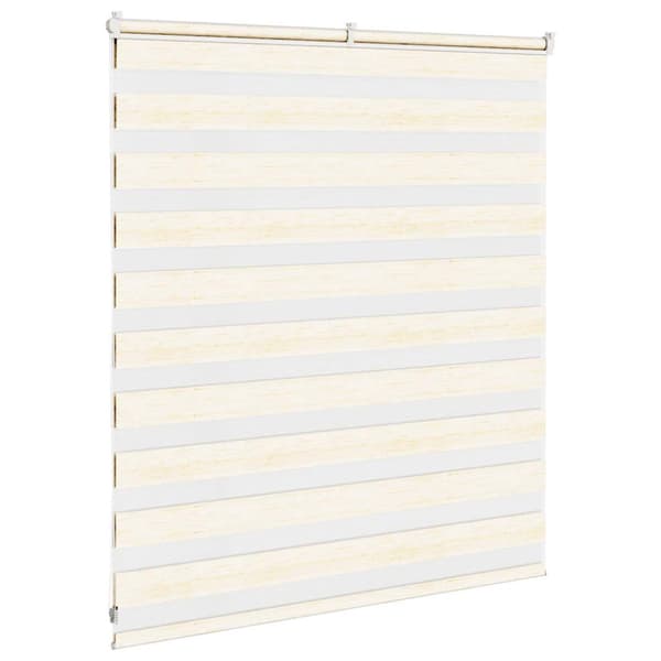 Rullgardin zebra 120x100 cm tyg bredd 115,9 cm polyester