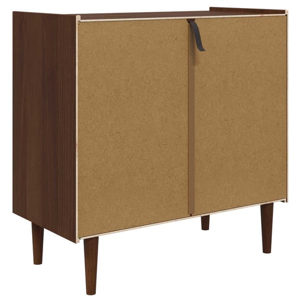 Kommode BILBAO Mörk karamell 90 x 45 x 89 cm