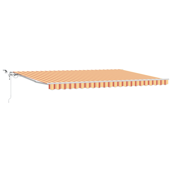 Markis tyg Gul och Orange 500 × 300 cm Polyester