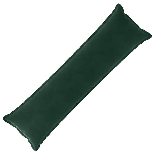 Kudde med kudde HOUTEN Mörkgrön 40 x 145 cm Sammet