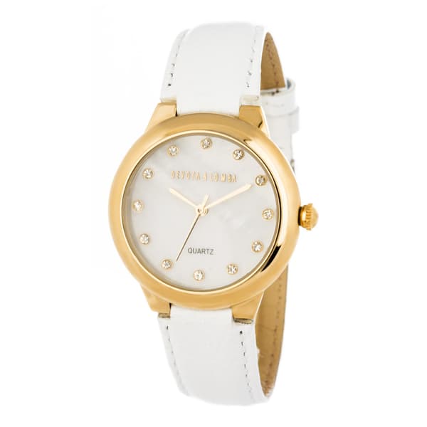 DEVOTA & LOMBA DL006WN-02WHI - Quartz Klocka Dam (35MM)