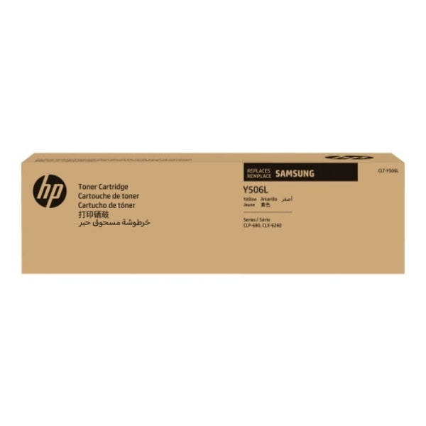 HP CLT-Y506L - Lång livslängd - gul - original - tonerkassett (SU515A)