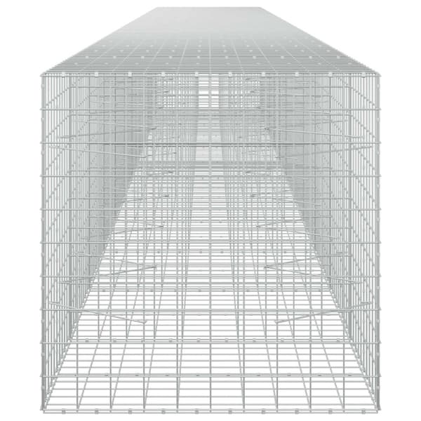 Gabion med 3,5 mm tråd och 10x10 cm nät 1150x100x100 cm