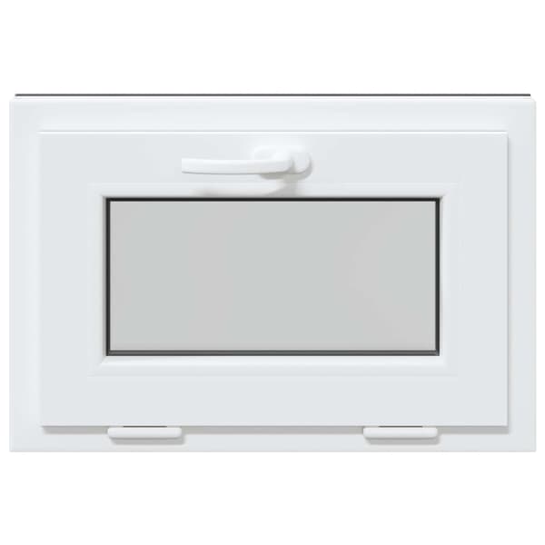 Källarfönster RISOR 60 x 40 cm PVC och glas Antracit