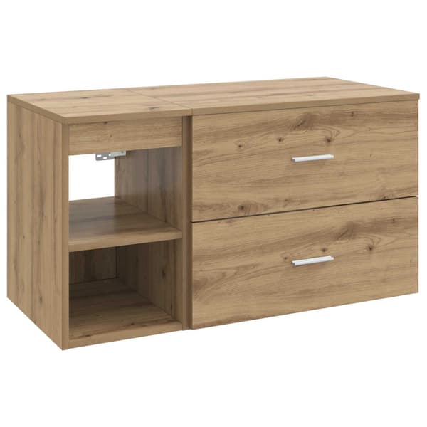 Badrumsmöbelset 2 pcs Artisan-ek Konstruerat trä