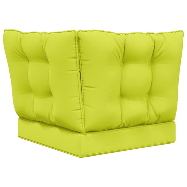 Utomhus Soffa Kudde 3 pcs Grön Polyester