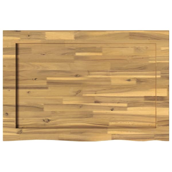 Rektangulärt Bordsskiva 90 x 50 x 3,5 cm Rektangulär Vit