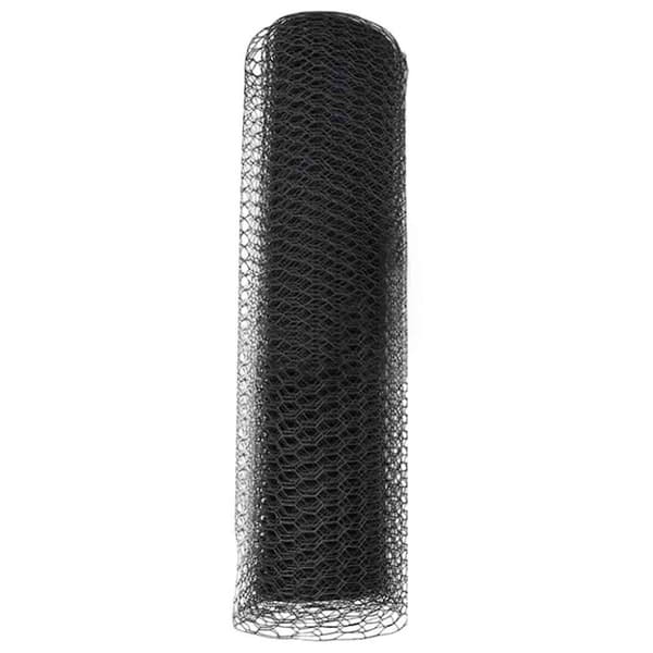 Hexagonstängsel Grå 0,5 x 100 m PVC