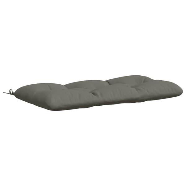 Bänk kudde VIANEN 100% Polyester Grå 120 x 60 x 12 cm