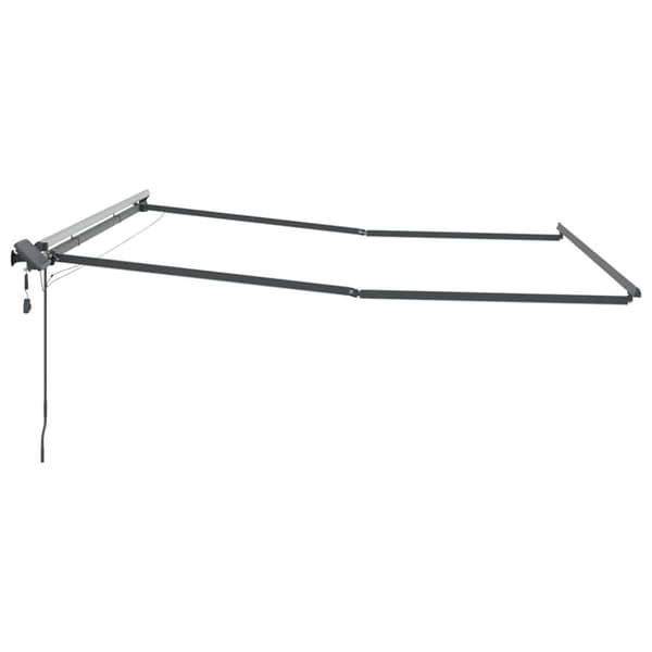 Markisram Antracit 4,5 x 2,5 m Aluminium