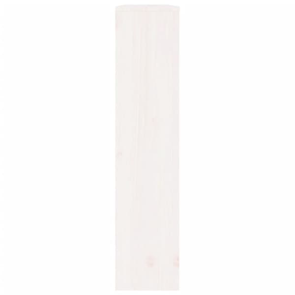 Elementskydd Vit 108,5x19x84 cm massiv furu