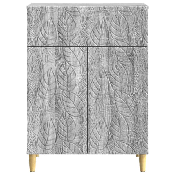 Sideboard Grå Sonoma 66 x 34,5 x 90 cm Konstruerat trä