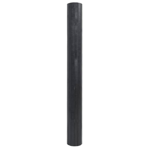 Matta rektangulär grå 70x400 cm bambu