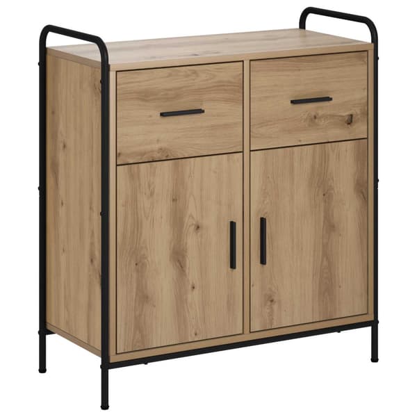 Sideboard Artisan-ek 97 x 33 x 81 cm Konstruerat trä