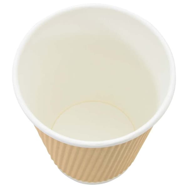 Kaffekoppar i papper 500 st 12oz 300ml brun