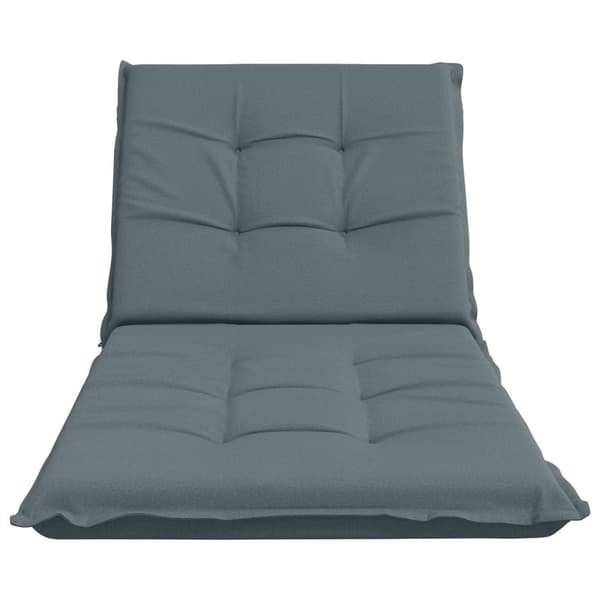 Solstol Kudde GEMERT 100% Polyester Blå 190 x 80 x 9 cm