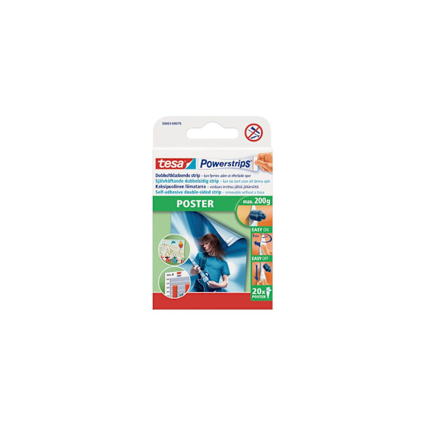 Powerstrips TESA Poster 20/fp