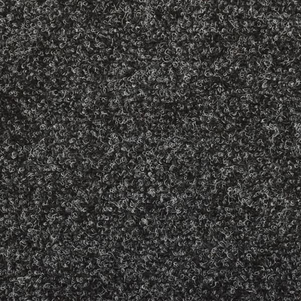 Trappmattor självhäftande 15 st 65x21x4 cm mörkgrå rektangulär kant