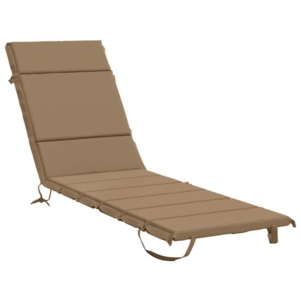 Solstol Kudde GEMERT 100% Polyester Taupe 200 x 60 x 3 cm | Fyndiq