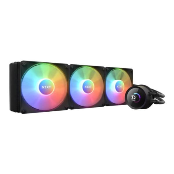NZXT Kraken 360 RGB - kylsystem med vätska till processorn Svart