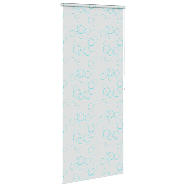 Rullgardin för dusch 80x240 cm bubbla