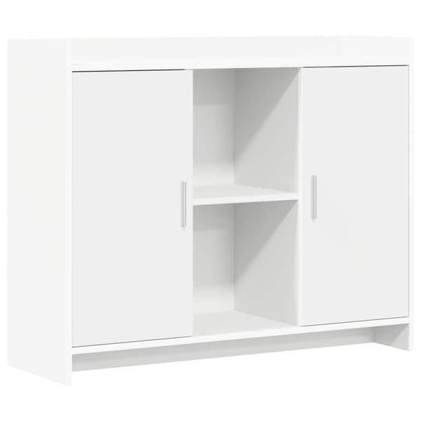 Sideboard Vit 98,5 x 33 x 80 cm Konstruerat trä
