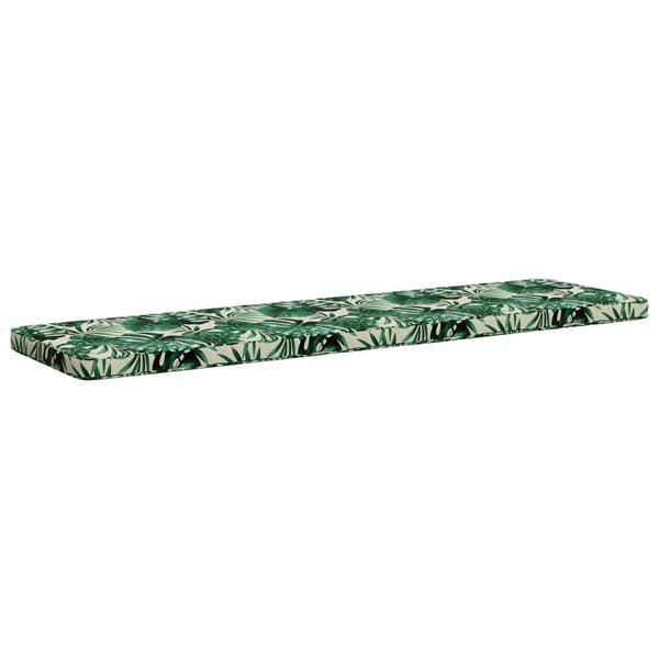 1-delad Bänk Kudde VUGHT 100% Polyester Bladmönster