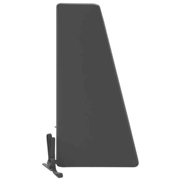 Ryggkudde SOEST 100% Polyester Antracit 60 x 20 x 40 cm