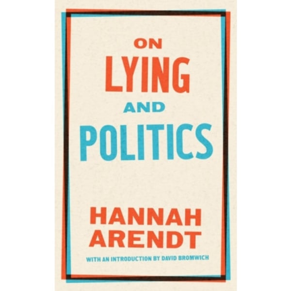 On Lying and Politics (häftad, eng)
