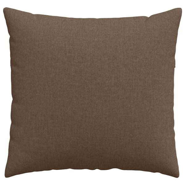 Sofakuddar 2 pcs Brun 50 x 50 cm tyg
