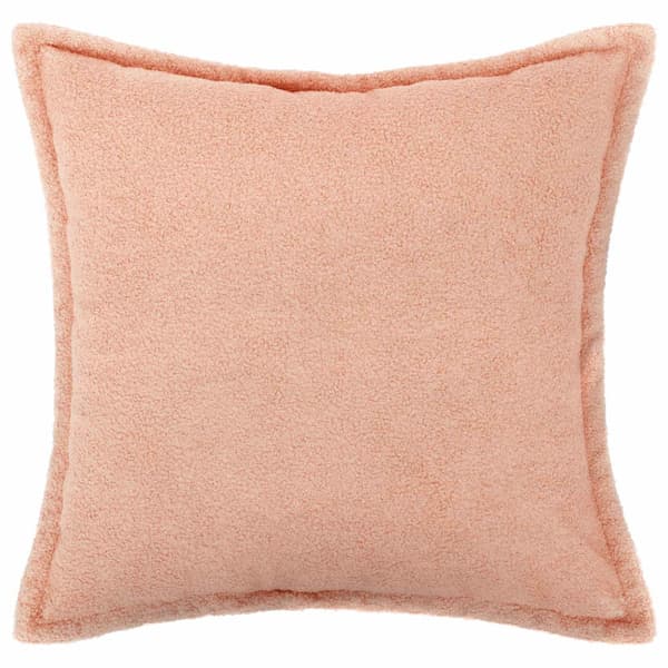Kuddöverdrag 2 st HOUTEN Rosa 55 x 55 cm Bouclé